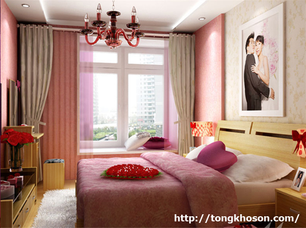 Sơn phòng ngủ vợ chồng